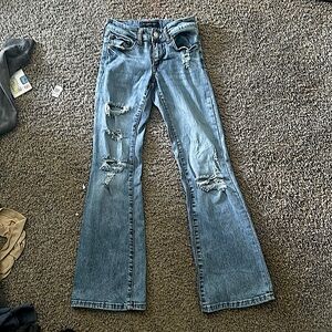 Jeans, Extra pair, aeropostal, size 000, never worn